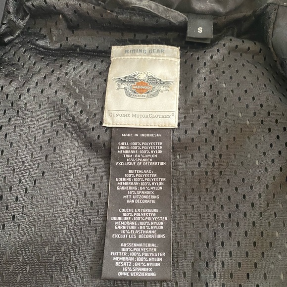 Womens Harley Davidson lighter weight motorcycle jacket - Picture 6 of 6